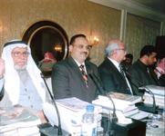 لقطة خلال حفل تكريم الدكتور الشميري - 25-1-2006م 