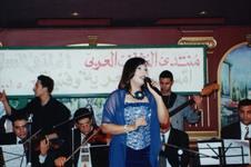 الفنانة المصرية منال تغرد للوحدة اليمنية ترفقي