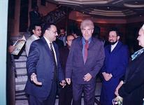 الدكتور الشميري يستقبل ضيوف المنتدى
