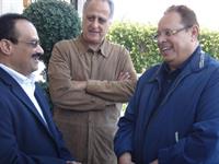  مع الرئيس السابق علي ناصر محمد‎‎ و السفير سعود زبيدي 