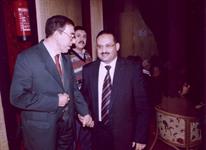 الدكتور الشميري والسفير التونسي صلاح الدين الجمالى
