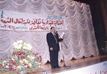 الدكتور الشميري يلقى كلمة الترحيب