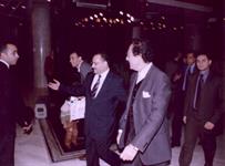 الدكتور الشميري يرحب بفاروق حسنى وزير الثقافة المصري