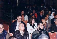 جانب من الحضور ويظهر الصحفى صفوت ناصف والكاتب الصحفى على ابو الخير والاستاذ كمال