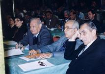 محمد رائف المعرى و السفير غالب على جميل وهارون هاشم رشيد