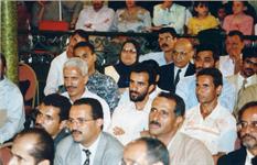 جانب من الحضور ويظهر في االصوره الوزير ناصر العولقي ود سعيد عبد السلام ود عبد الملك البعداني الناقد الدكتور عبد الحكيم العبد