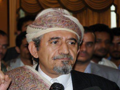 حفل استقبال للشيخ صادق الأحمر